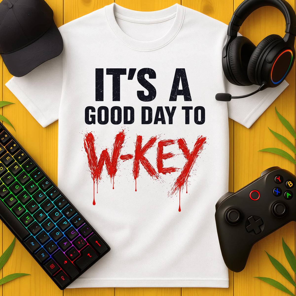Its a good day to W-Key Blood T-Shirt für Kids