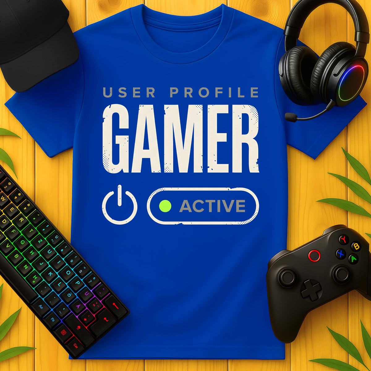 User Profile Distress T-Shirt für Kids