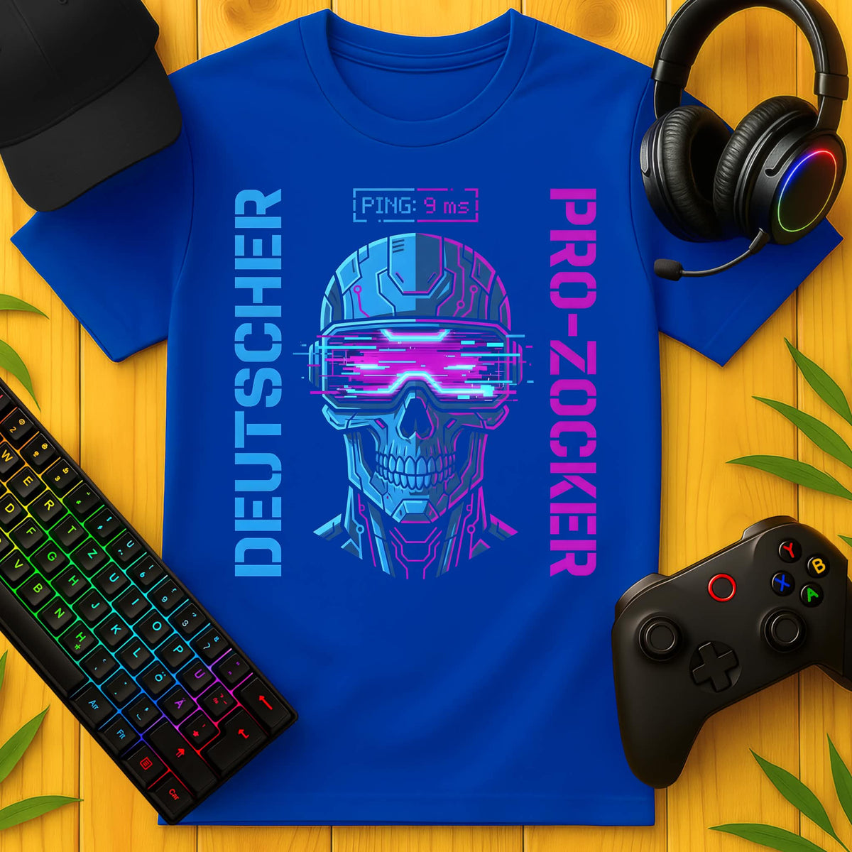 Pro Zocker T-Shirt für Kids