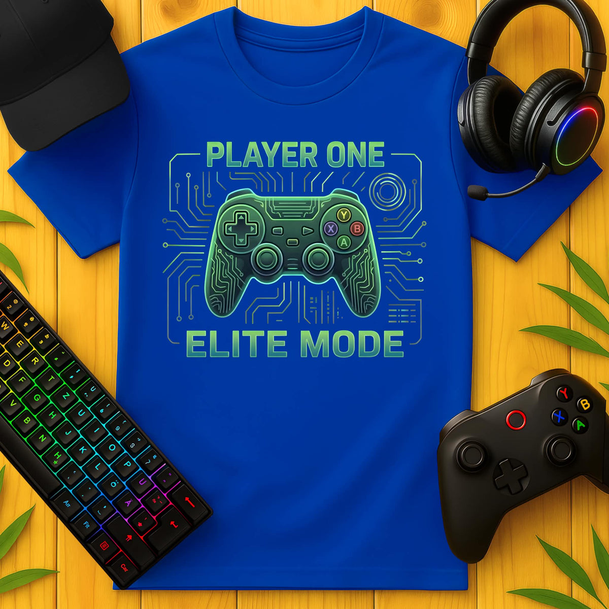 Player One Elite Mode T-Shirt für Kids