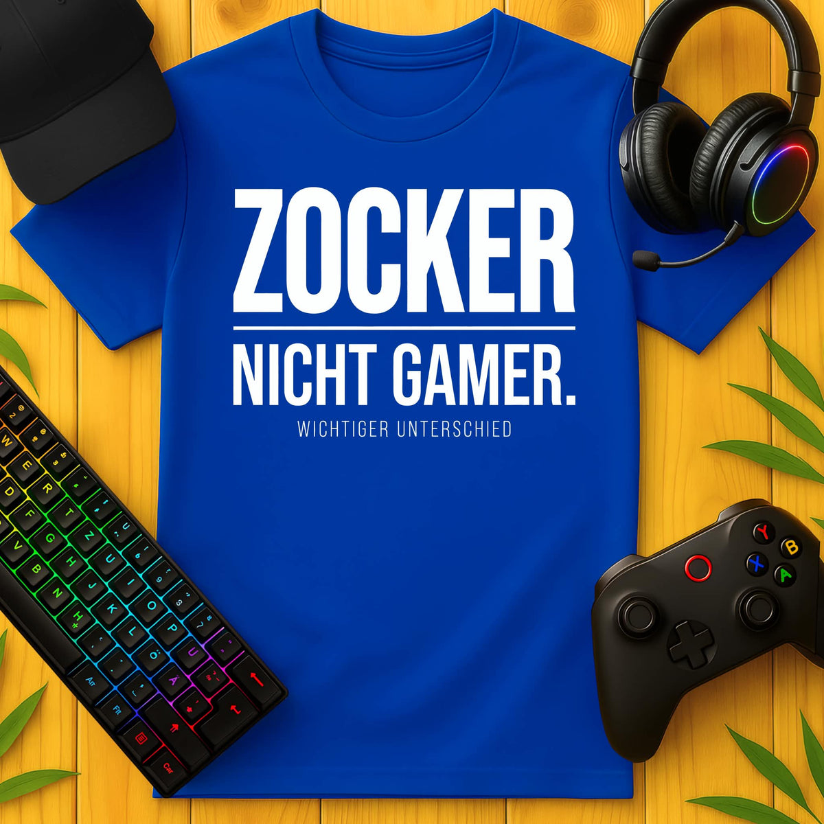 Zocker kein Gamer T-Shirt für Kids