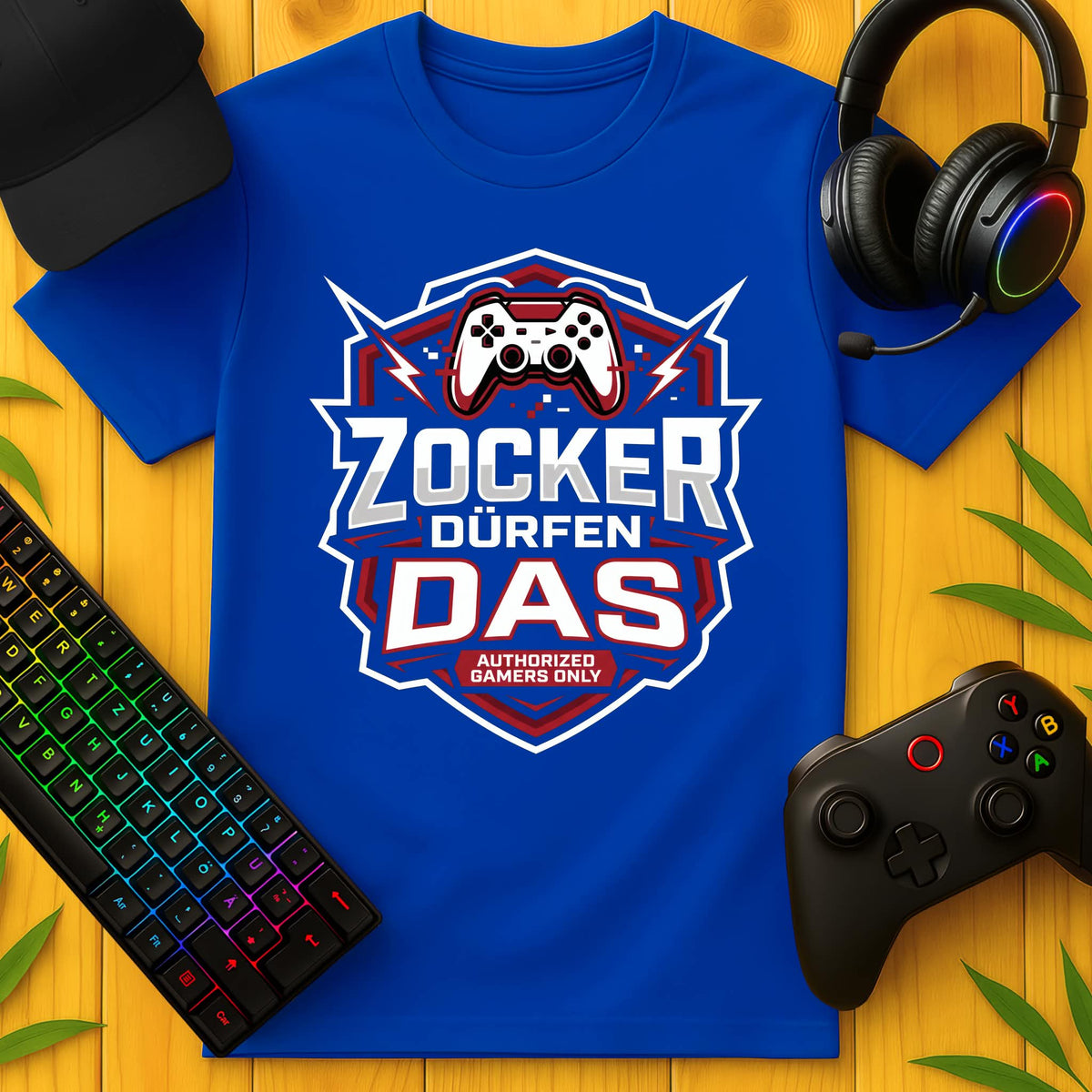 Zocker dürfen Authorized T-Shirt für Kids
