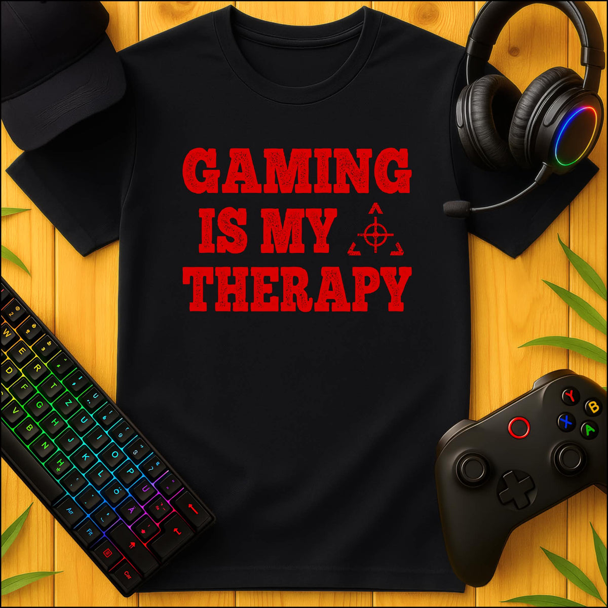 Gaming is my Therapy Kids' T-Shirt