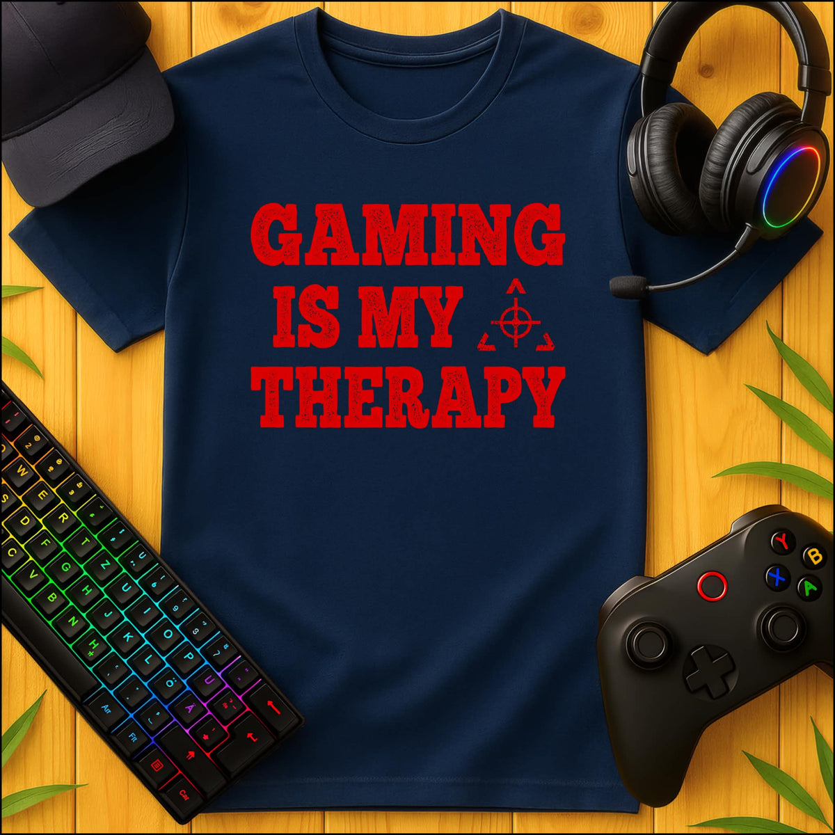 Gaming is my Therapy Kids' T-Shirt