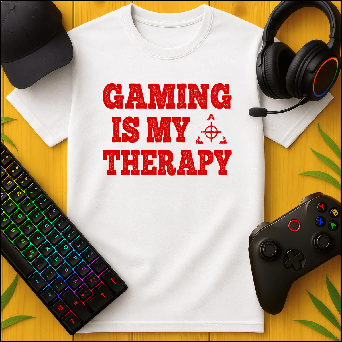 Gaming is my Therapy Kids' T-Shirt