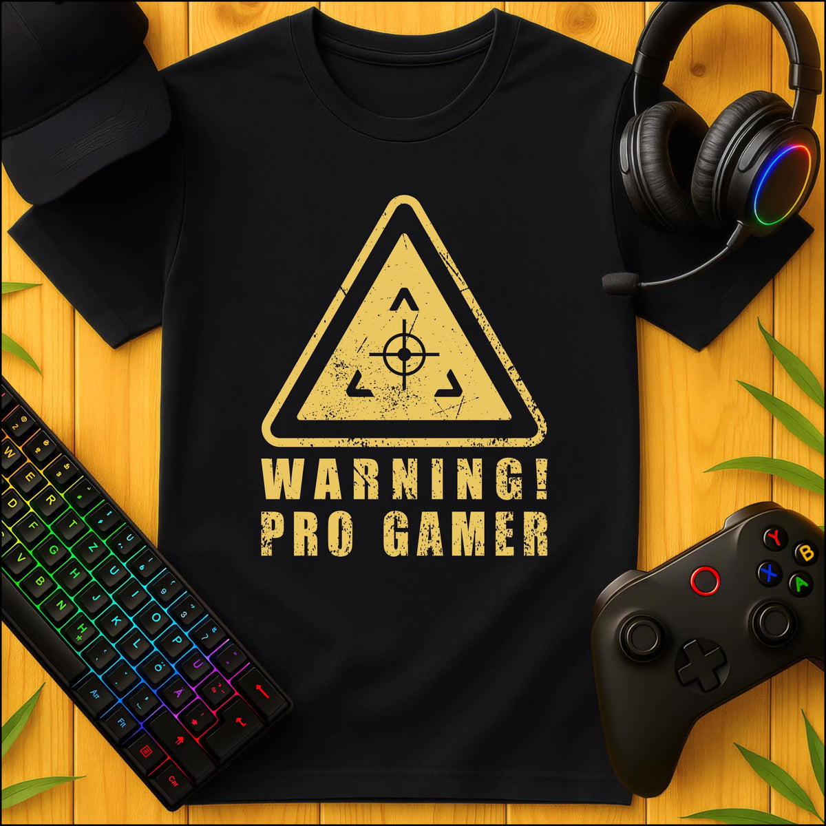 Warning Pro Gamer T-Shirt