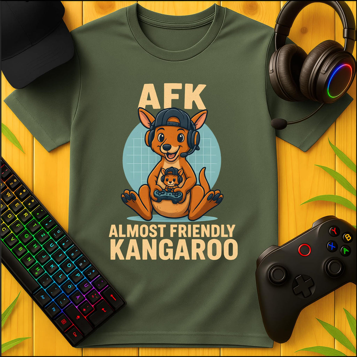 AFK Almost Friendly Kangaroo T-Shirt