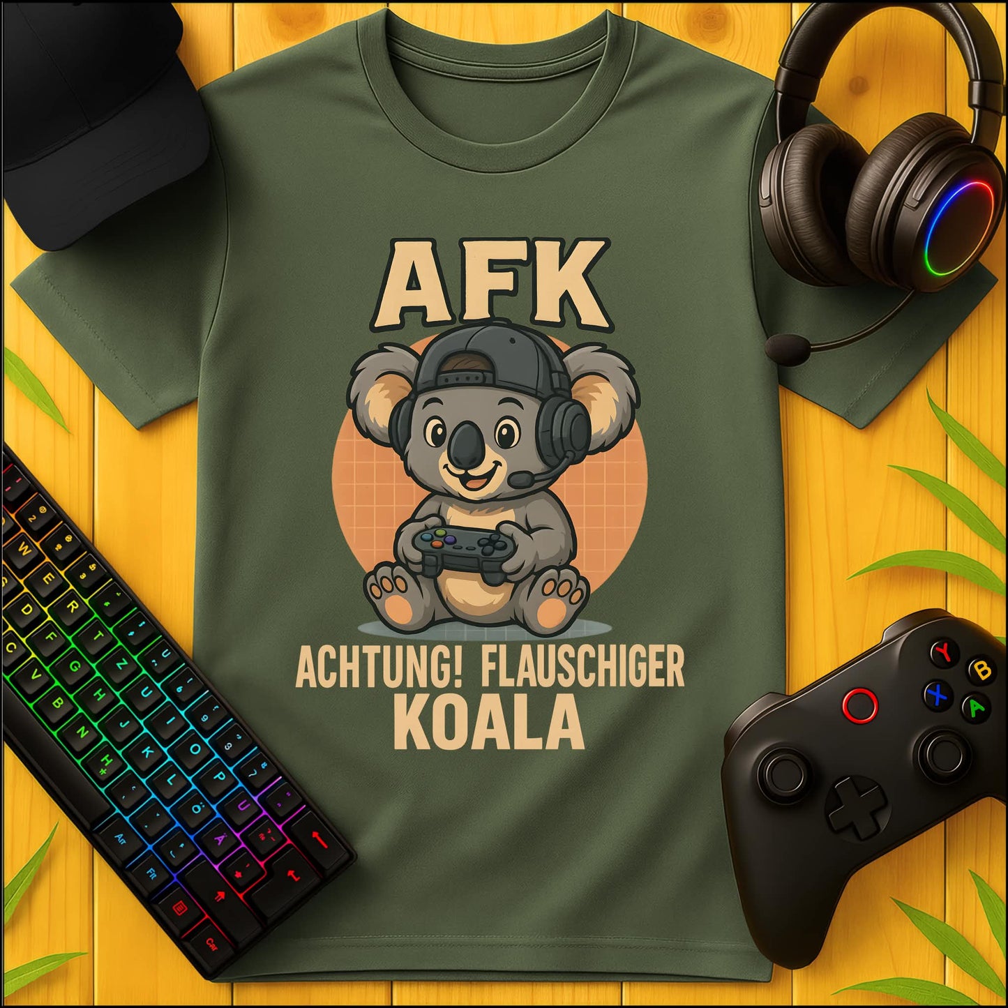AFK Attention Fluffy Koala T-Shirt