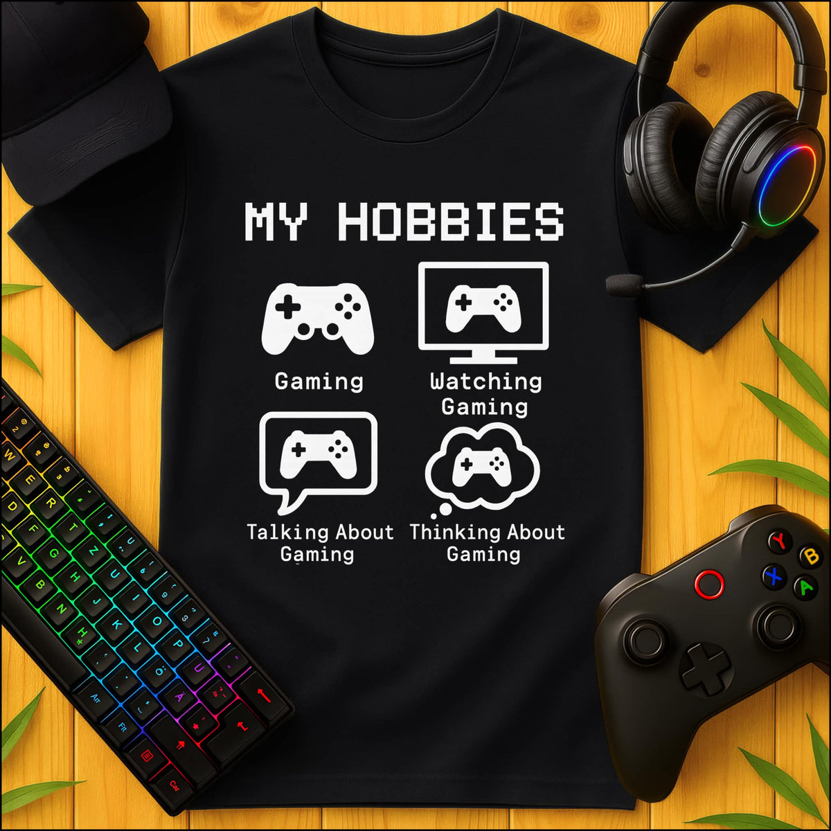 Gaming My Hobbies T-Shirt for Kids