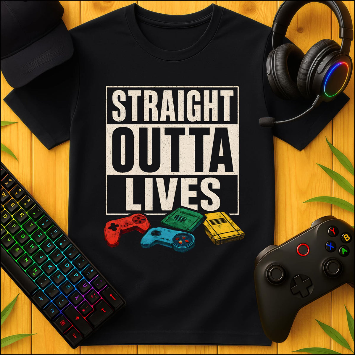 Straight Outta Lives T-Shirt for Kids