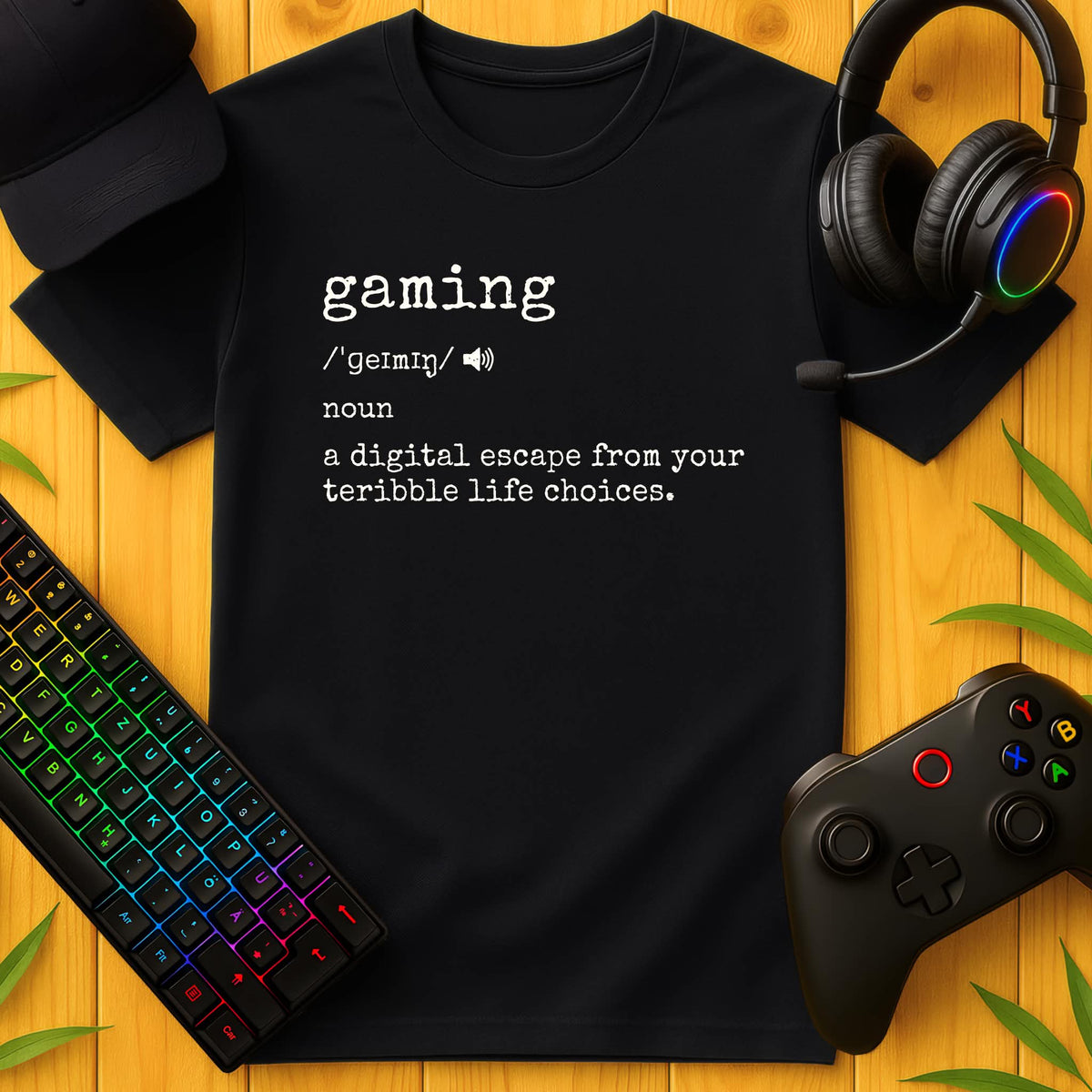 Gaming Definition Life T-Shirt
