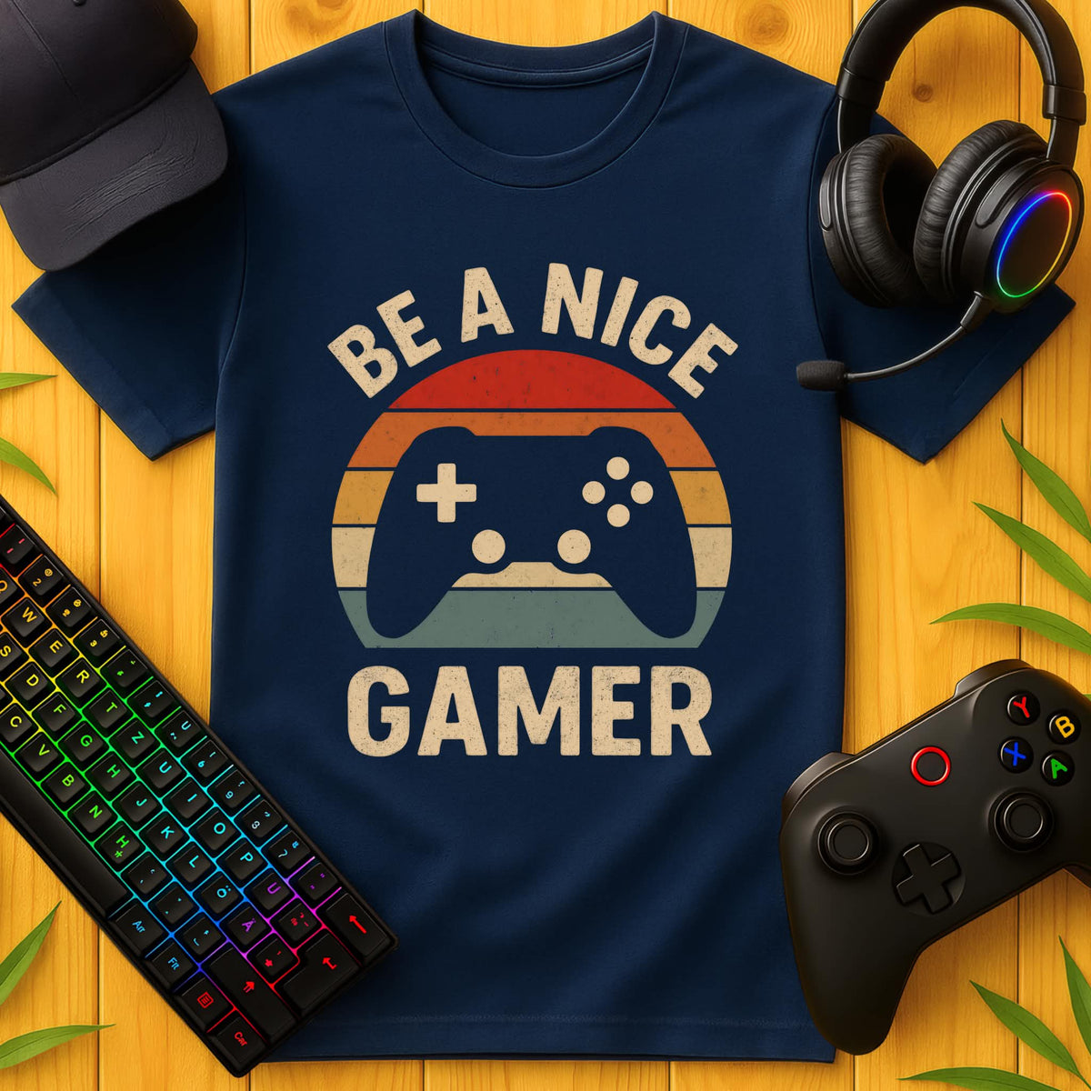 Be a Nice Gamer T-Shirt for Kids