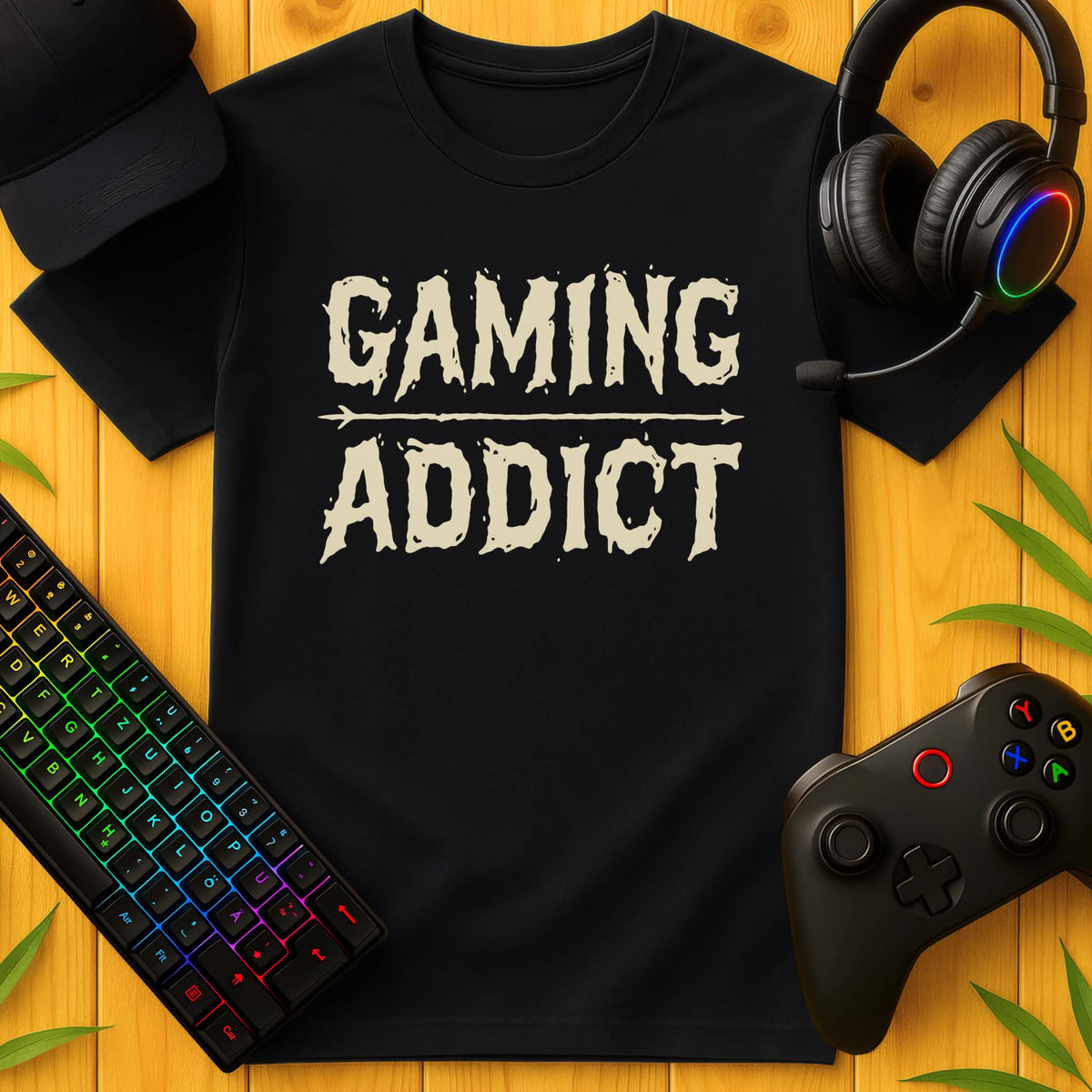 Gaming Addicted T-Shirt for Kids
