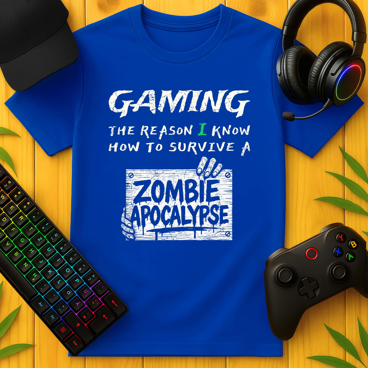 Zombie Apocalypse Sign T-Shirt