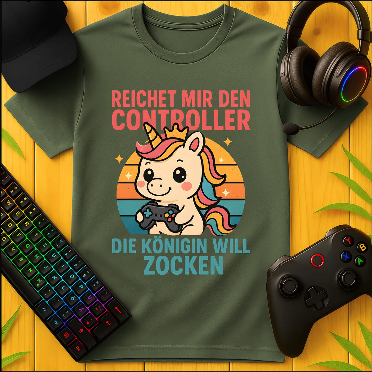 Queen Wants to Game Cute T-Shirt