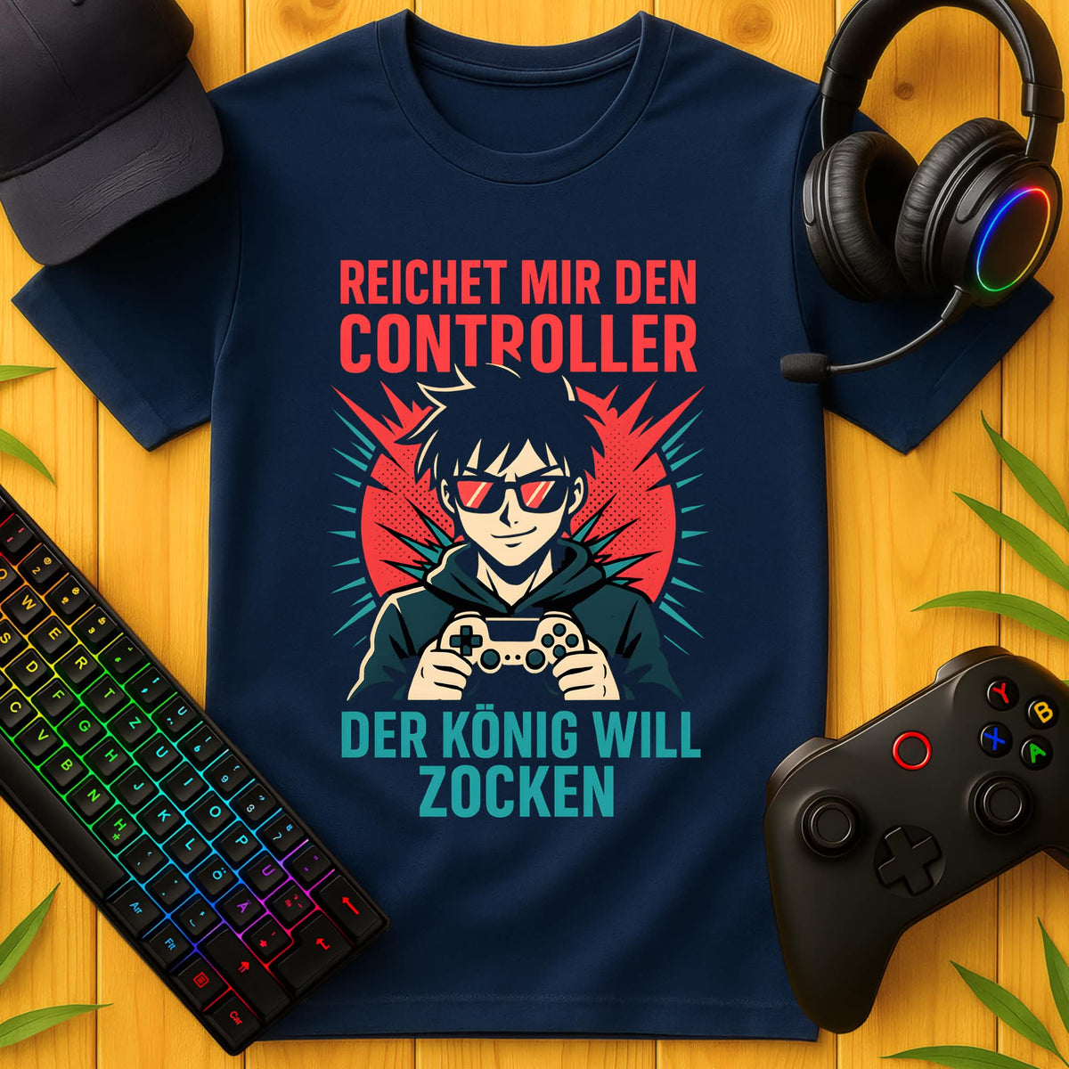 The King Wants to Gamble Anime T-Shirt