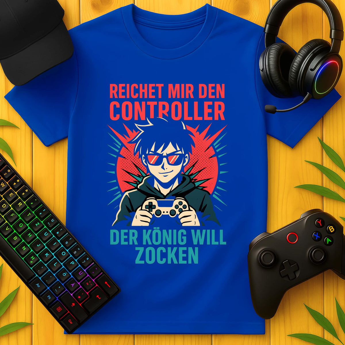 The King Wants to Gamble Anime T-Shirt