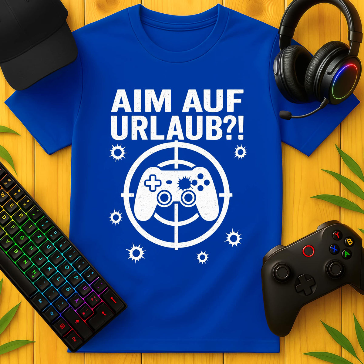 Aim auf Urlaub?! T-Shirt