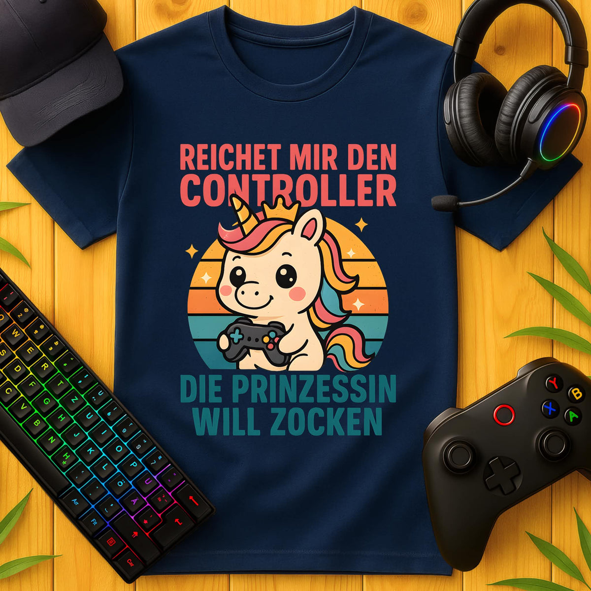 Princess wants to play games cute T-shirt