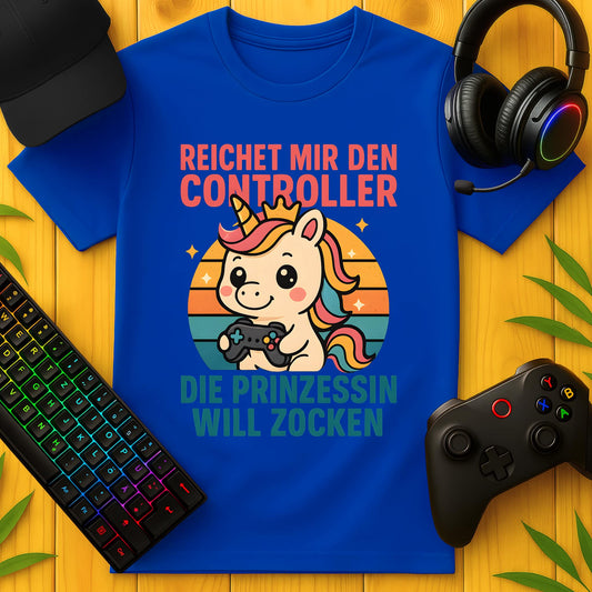 Princess wants to play games cute T-shirt