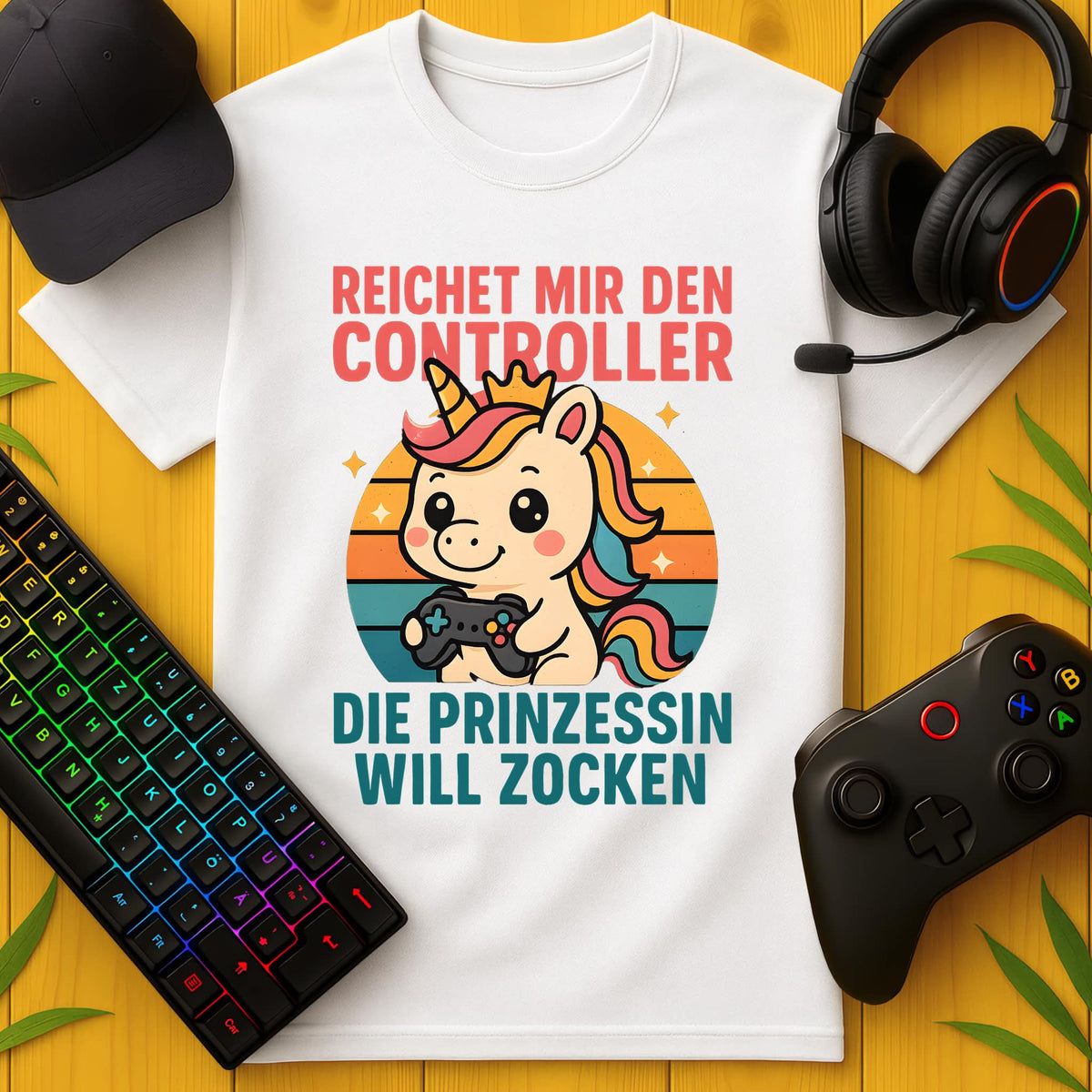 Princess wants to play games cute T-shirt