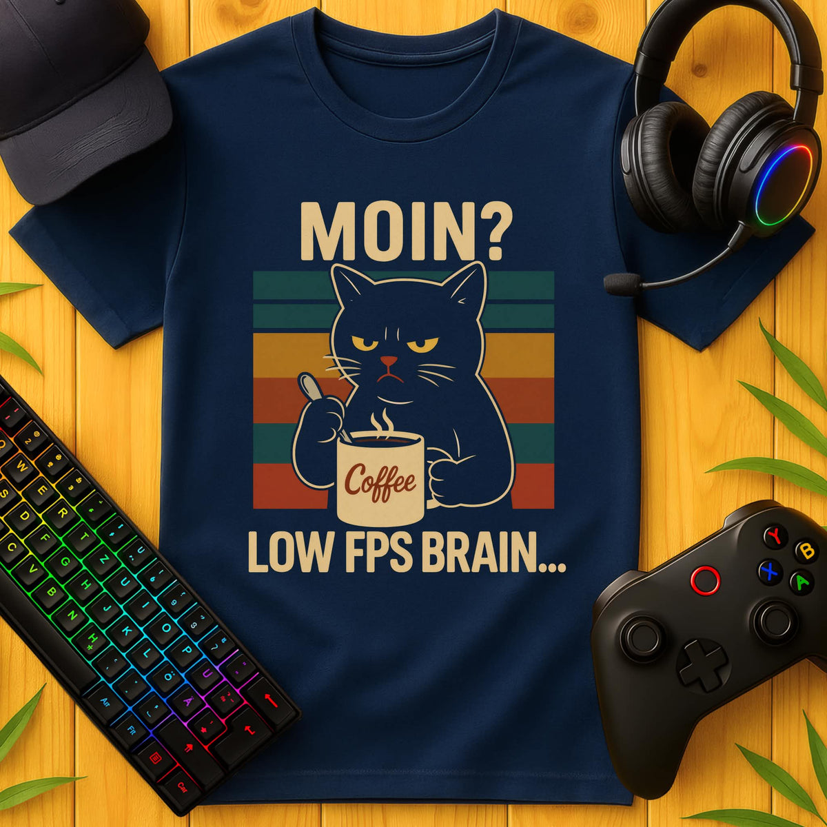 Moin Low FPS Brain T-Shirt