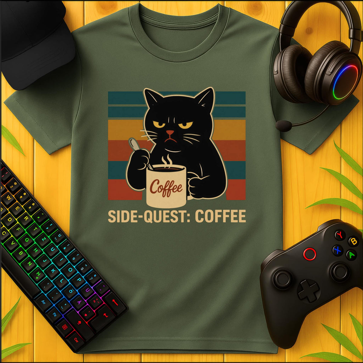 Side-Quest: Coffee T-Shirt