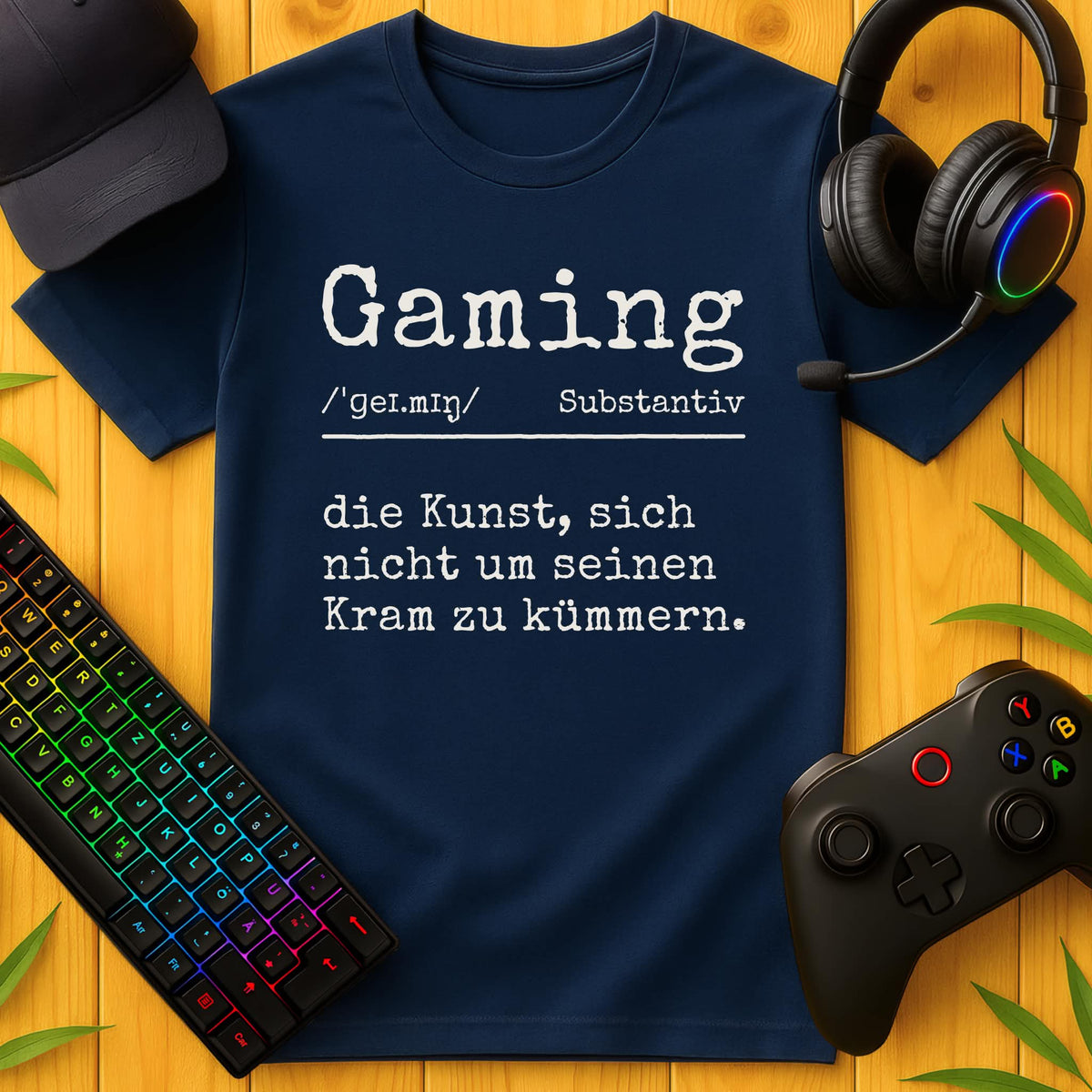 Gaming Definition The Art Typewriter T-Shirt