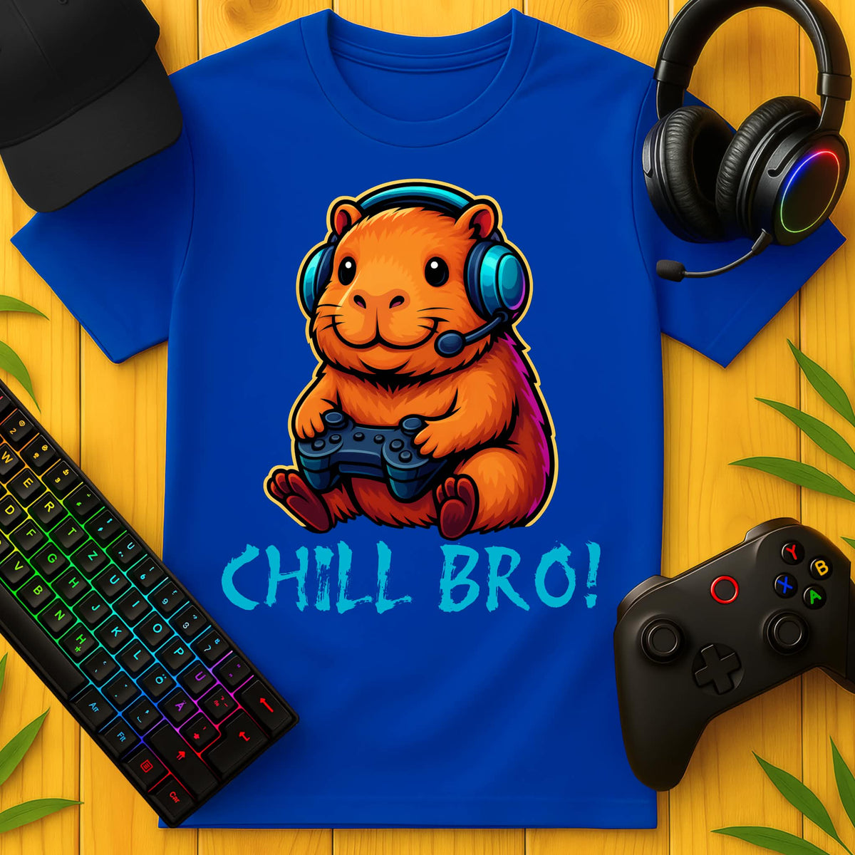 Chill Bro! Cute Capybara Kids' T-Shirt