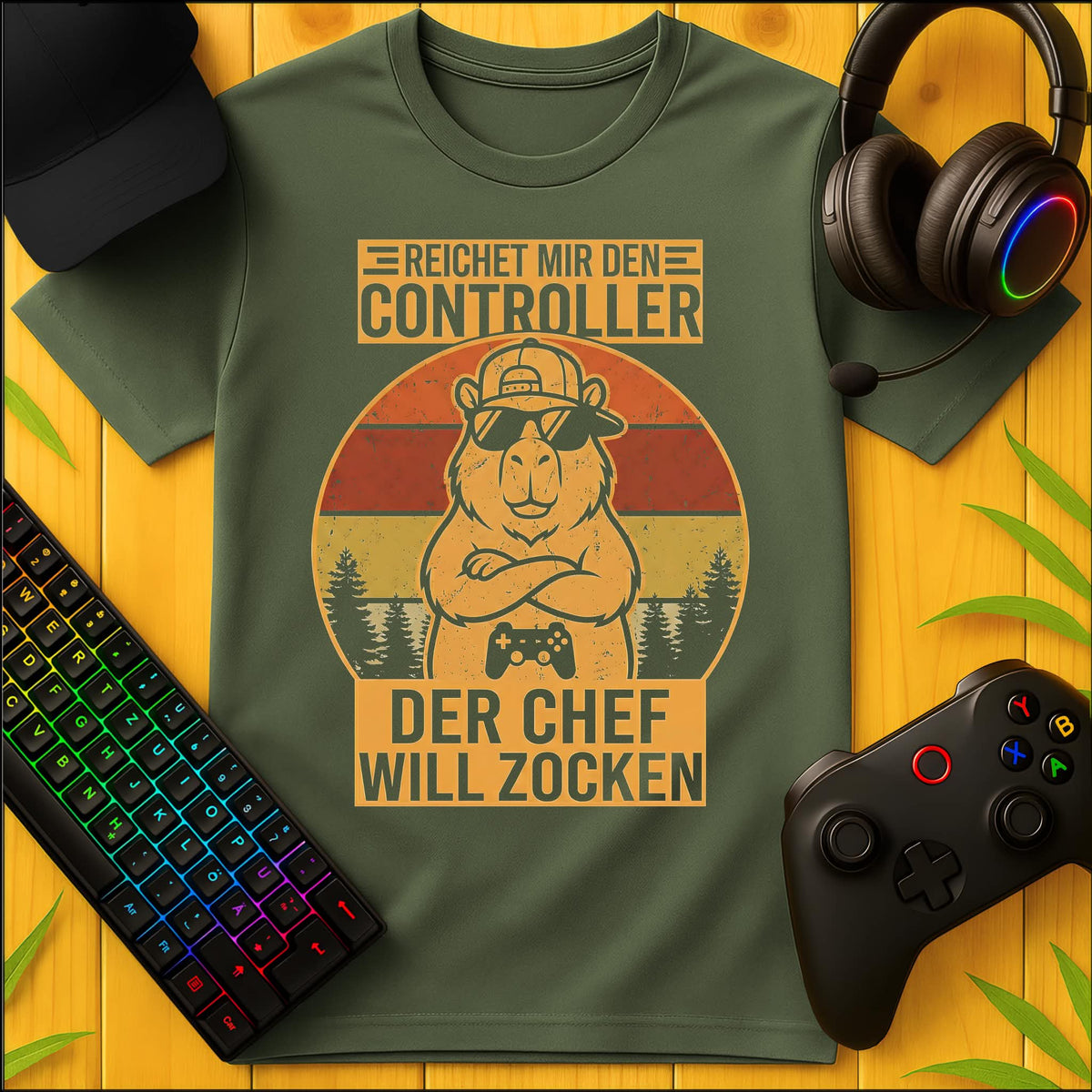 Der Chef will Zocken T-Shirt