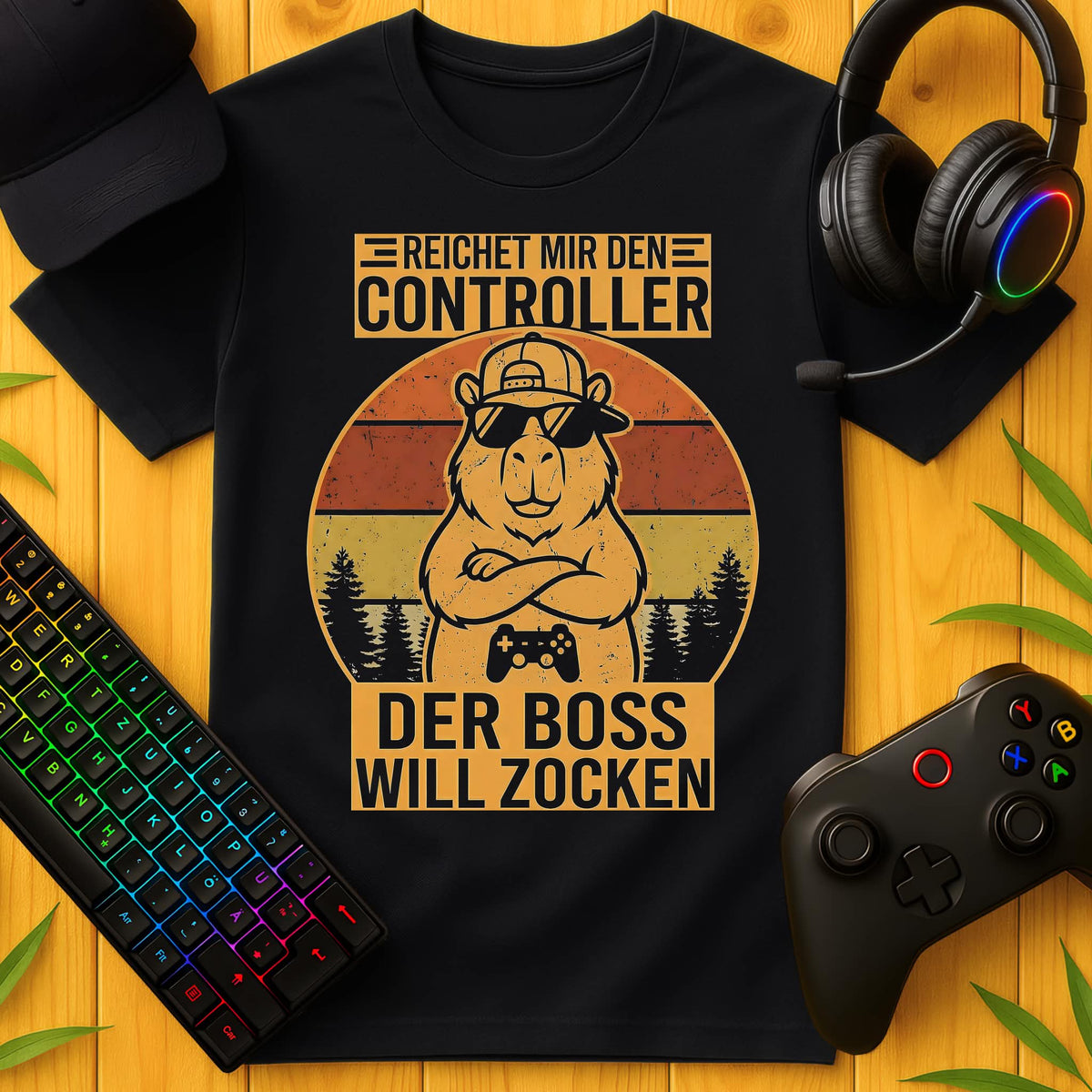 Der Boss will Zocken T-Shirt
