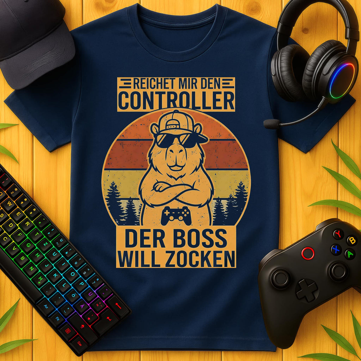 Der Boss will Zocken T-Shirt