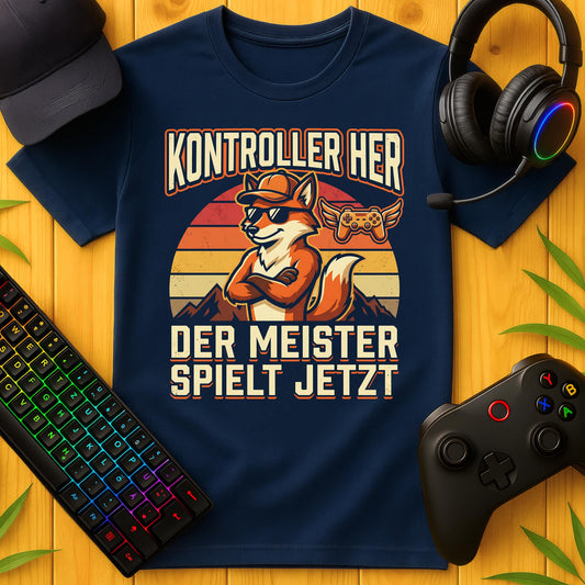 Der Meister spielt T-Shirt für Kids