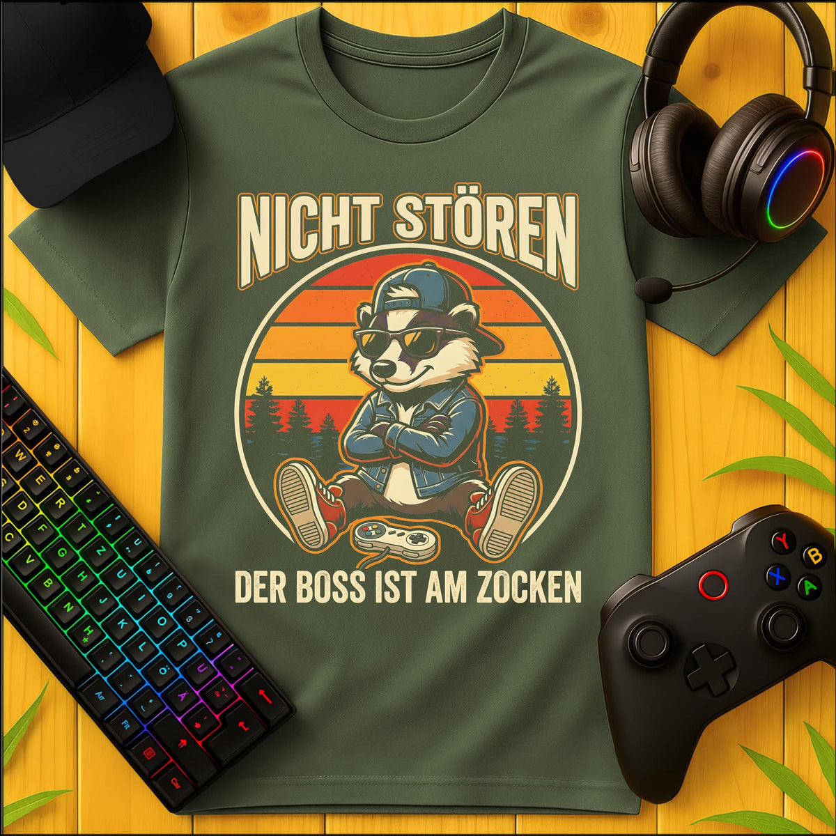 Boss am Zocken T-Shirt