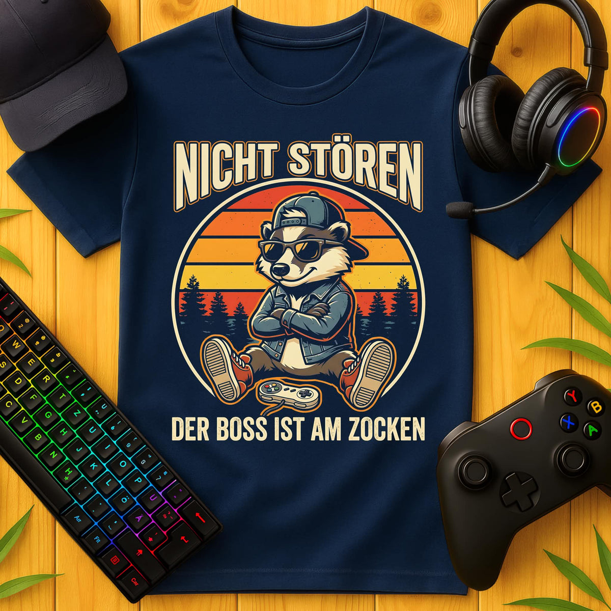 Boss am Zocken T-Shirt