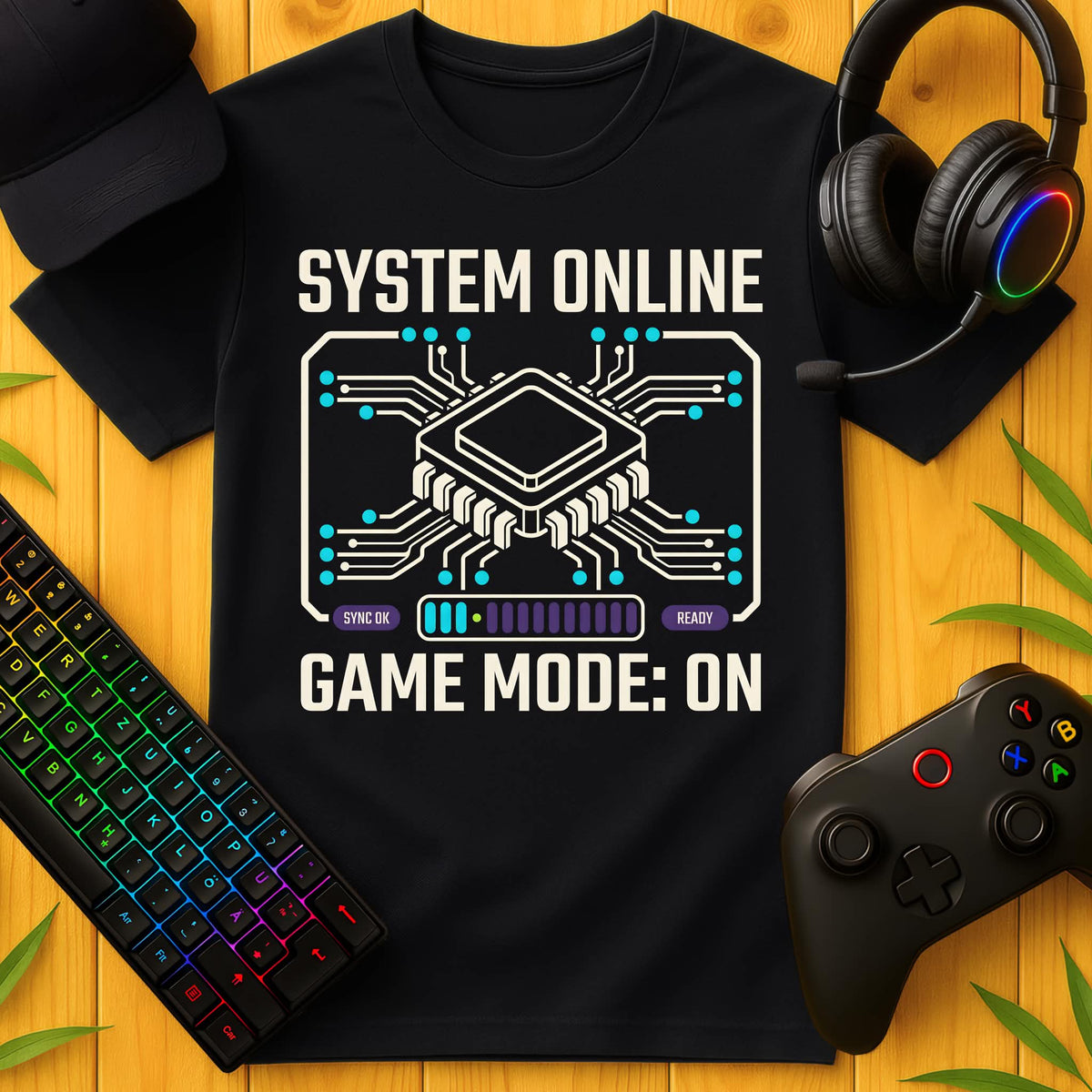 Game Mode On T-Shirt for Kids