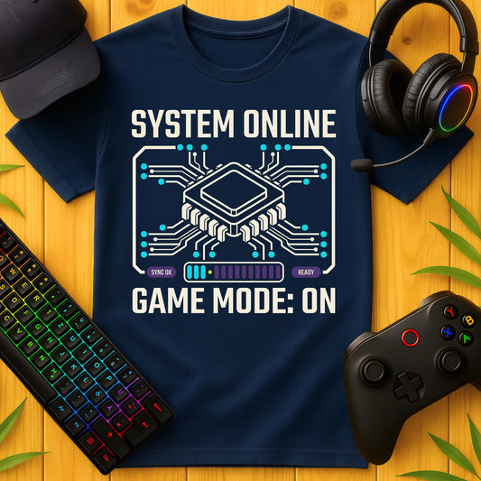 Game Mode On T-Shirt for Kids