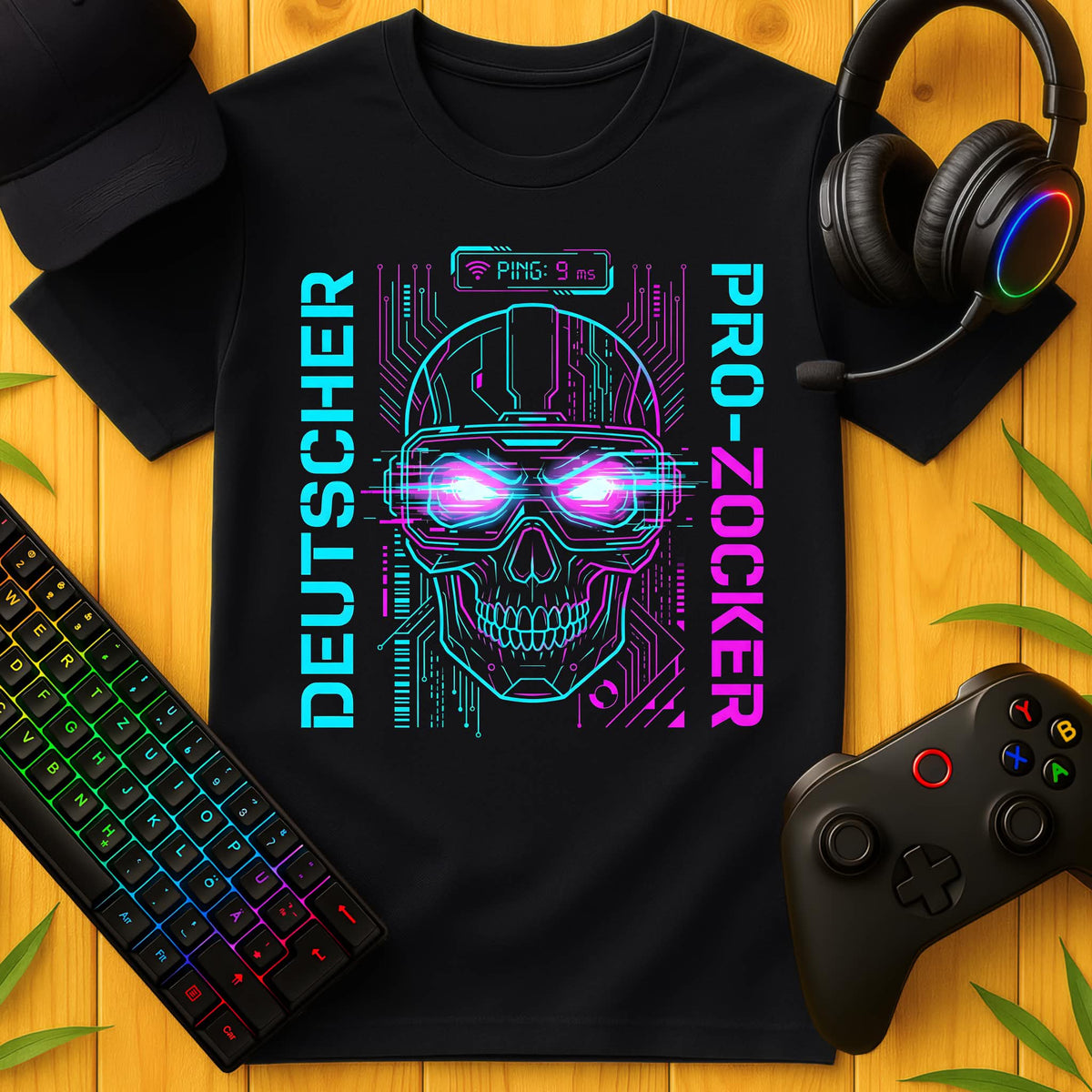 Deutscher Pro Zocker T-Shirt