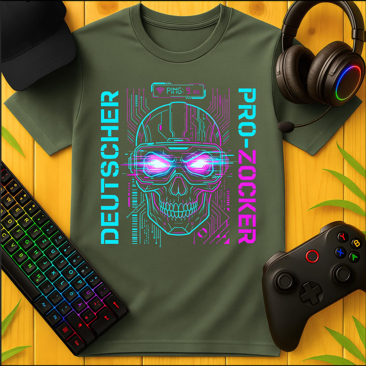 Deutscher Pro Zocker T-Shirt