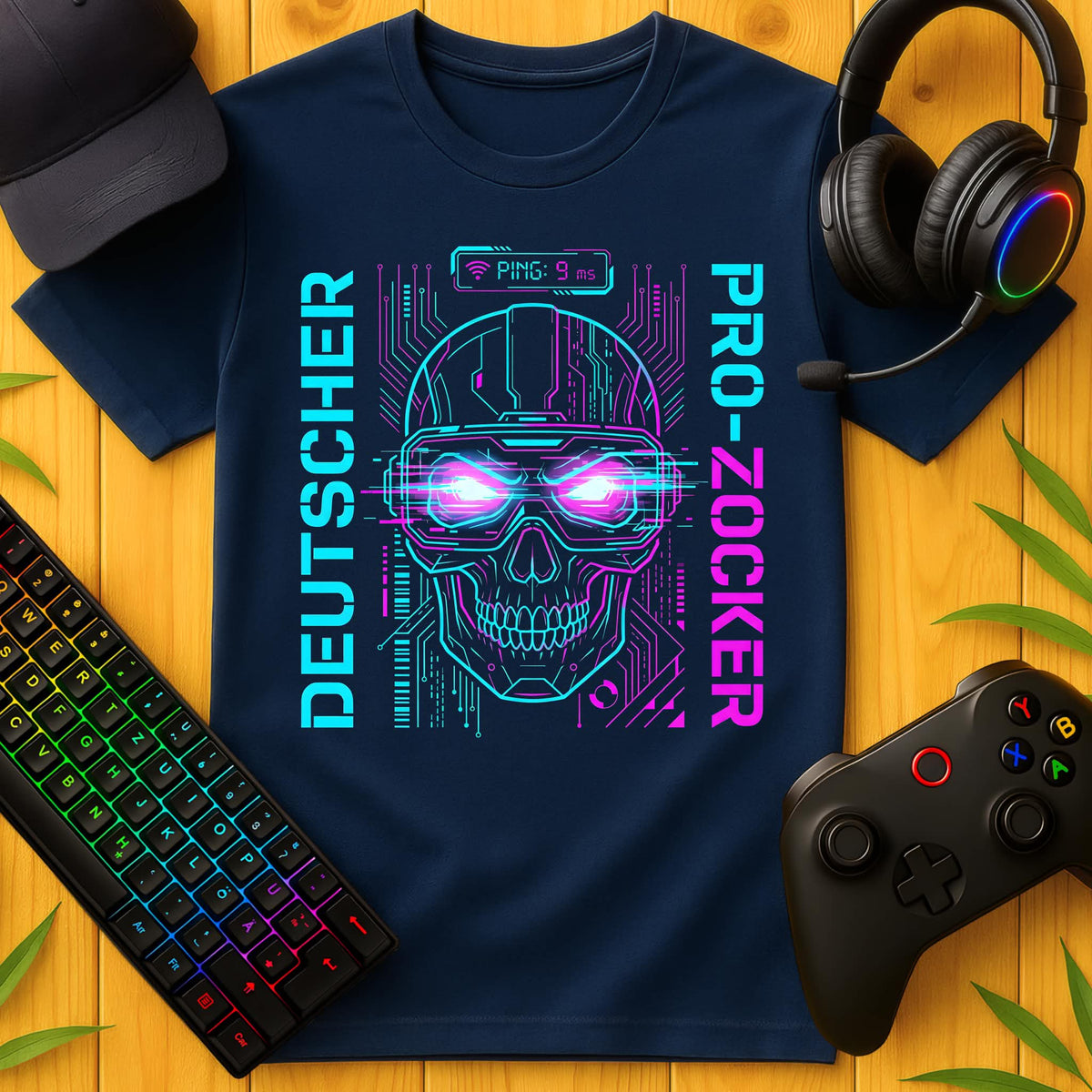 Deutscher Pro Zocker T-Shirt