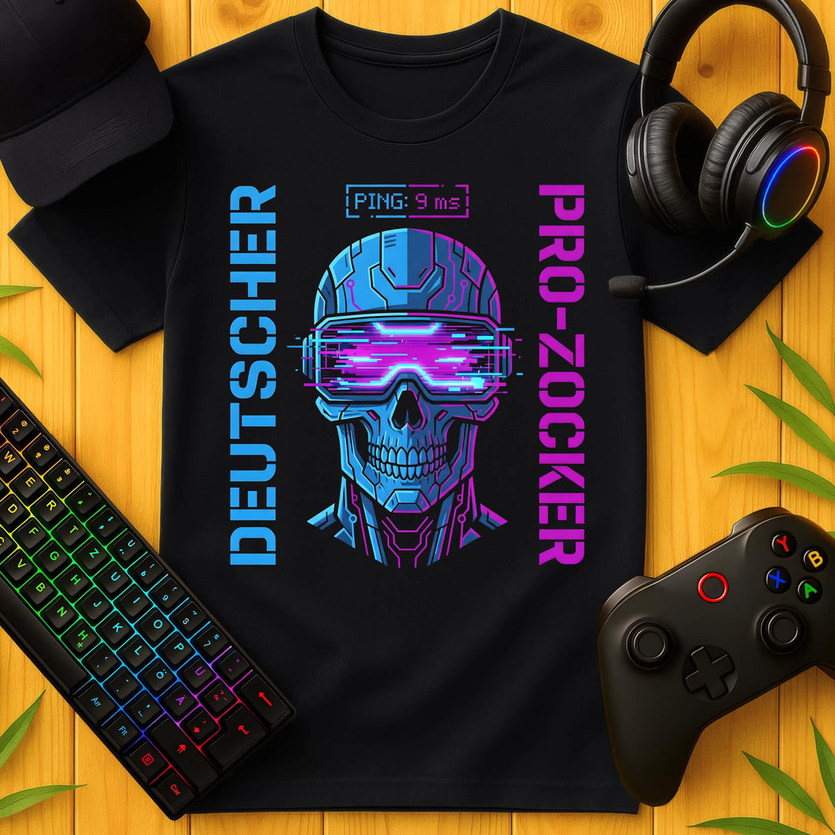 Pro Zocker T-Shirt für Kids