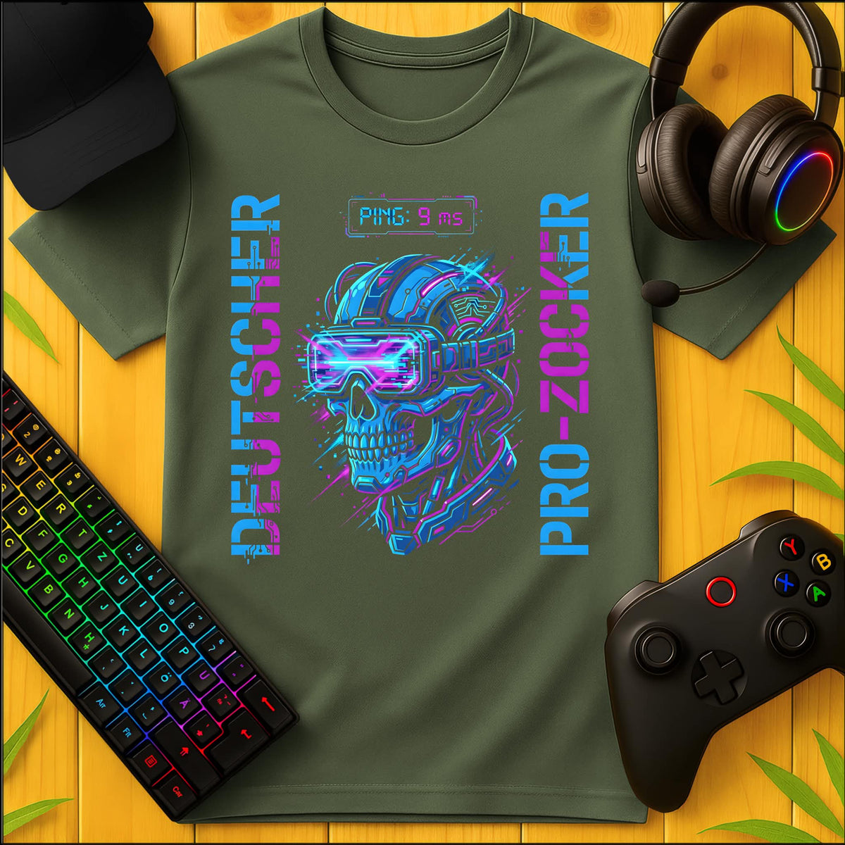 Deutscher Pro Zocker VR T-Shirt