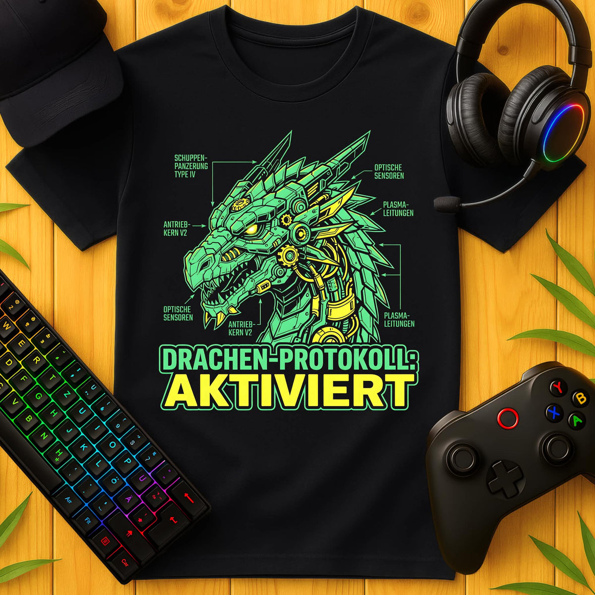 Drachen_Protokoll T-Shirt
