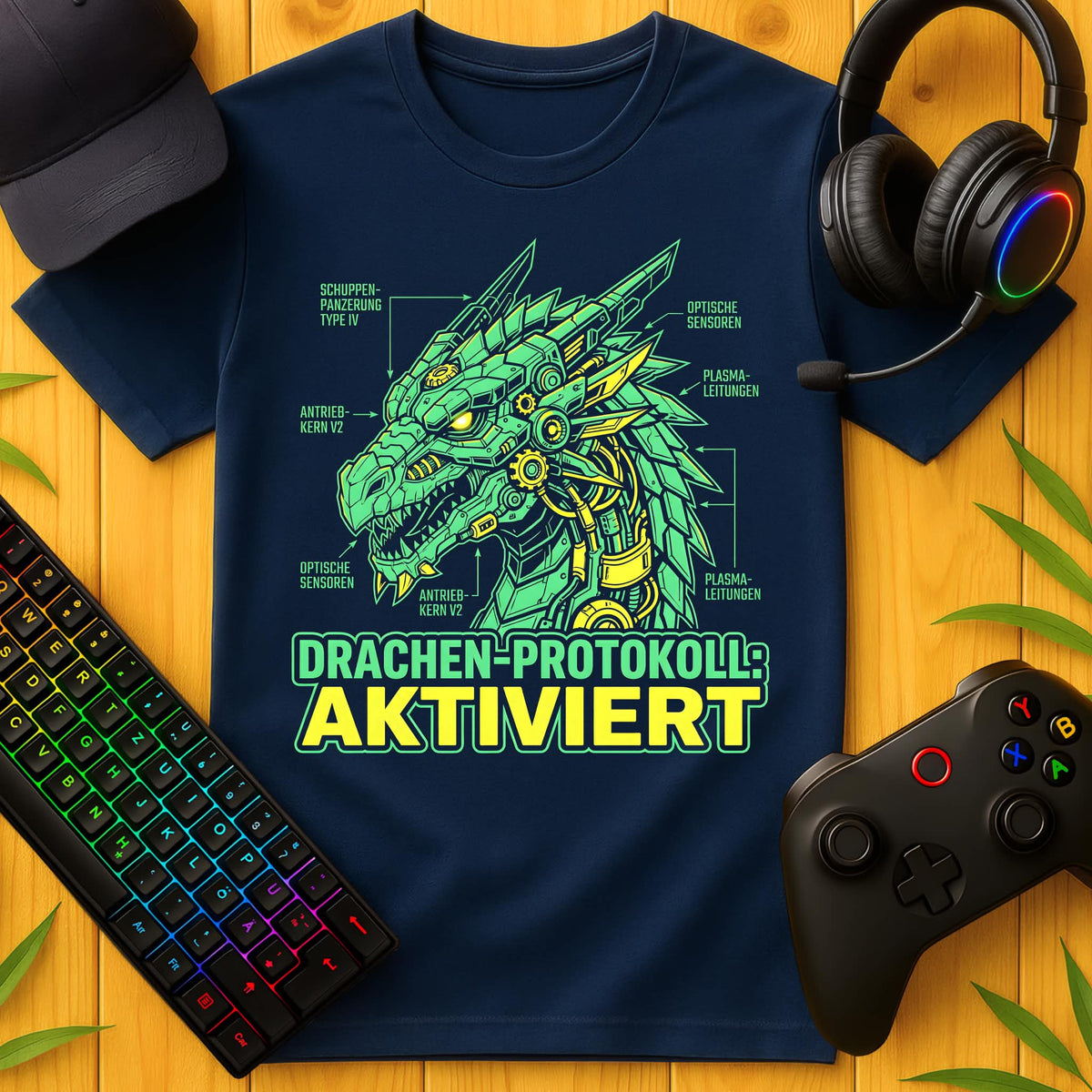 Drachen_Protokoll T-Shirt