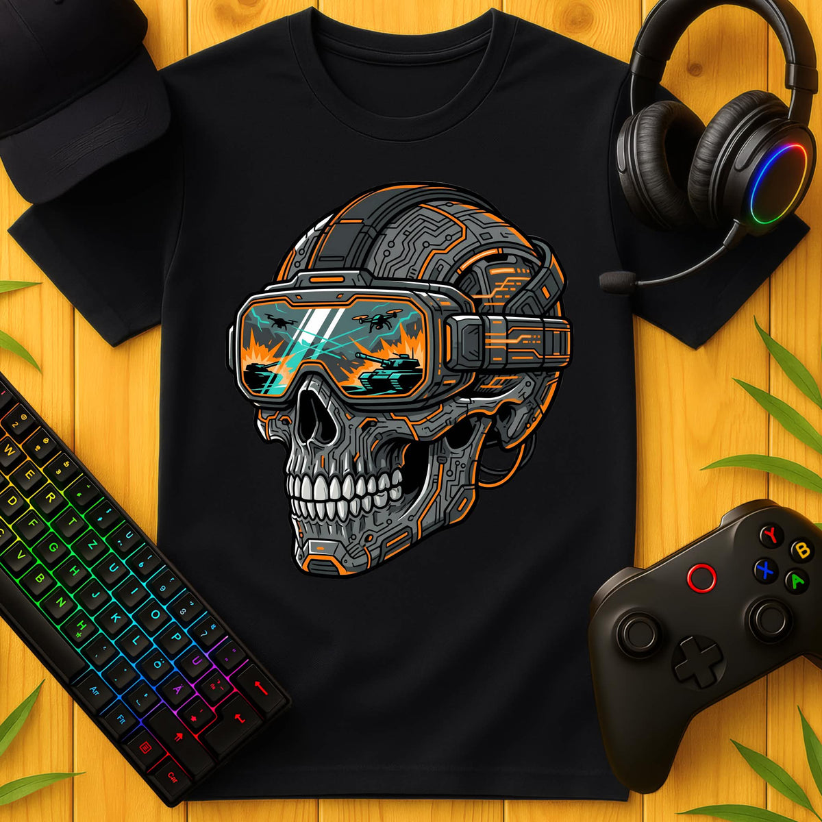 Techno Skull T-Shirt