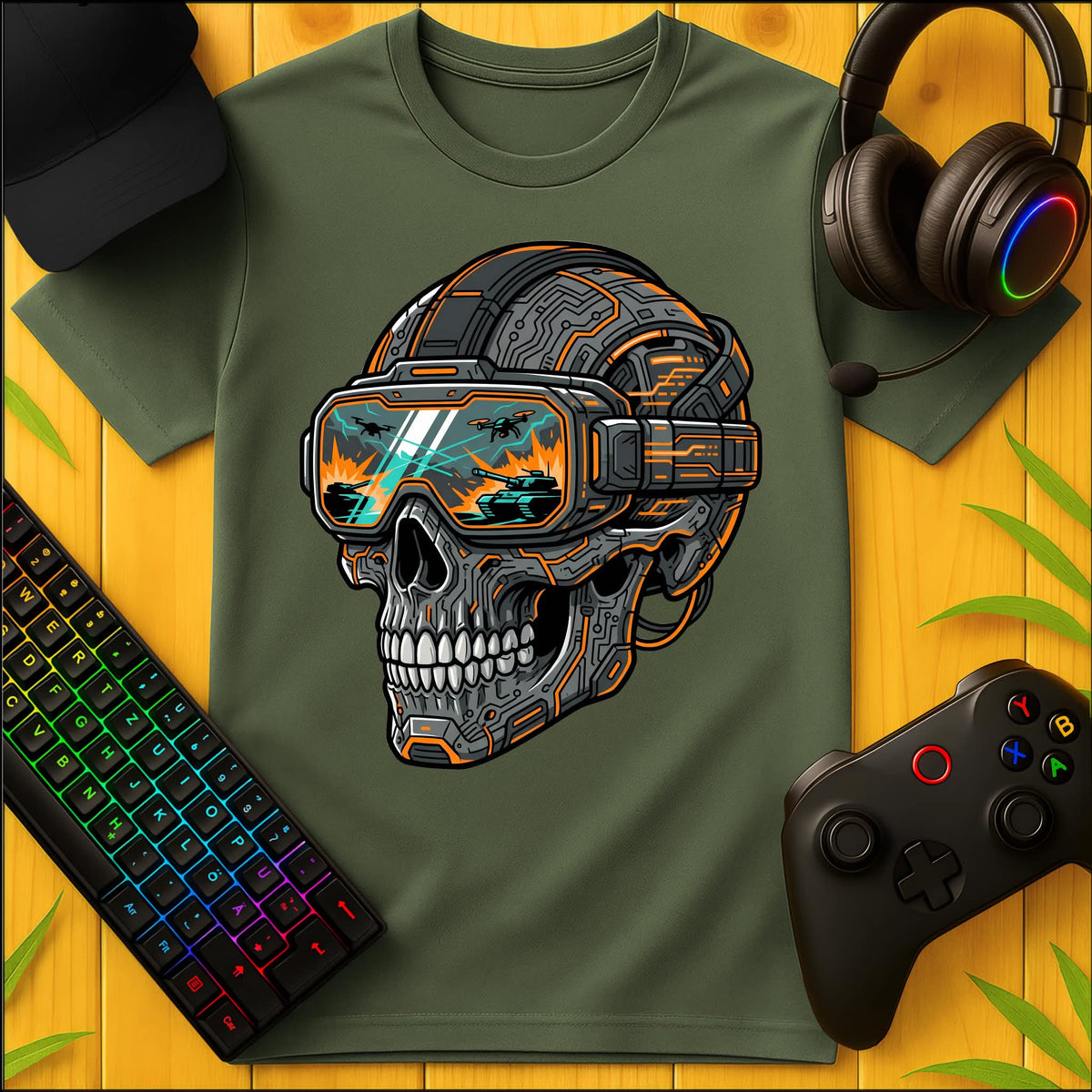 Techno Skull T-Shirt