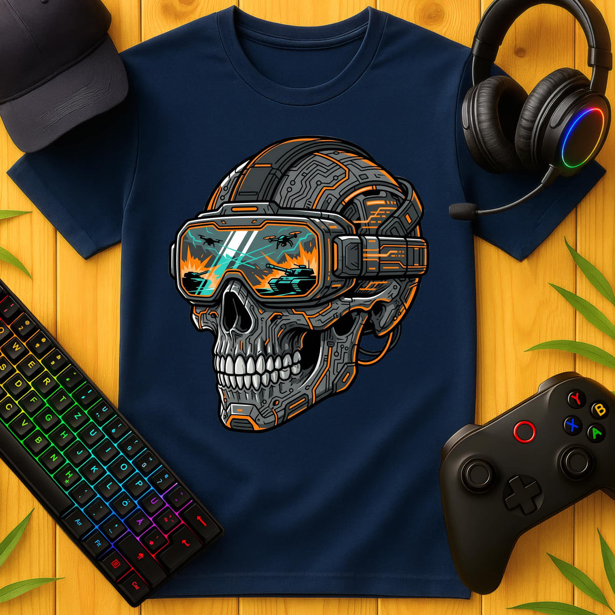 Techno Skull T-Shirt