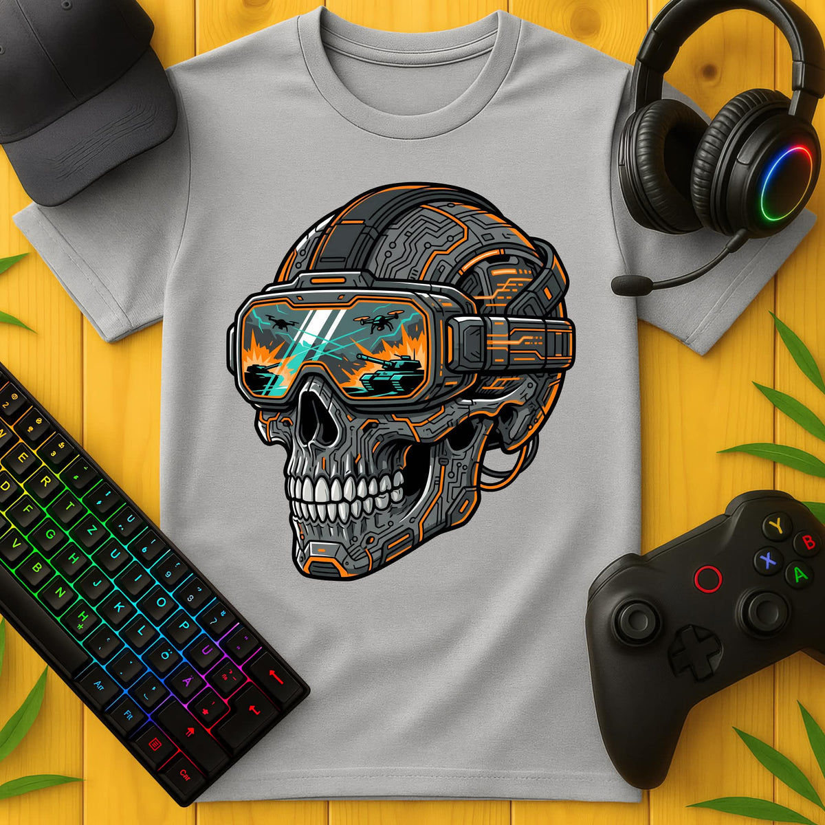 Techno Skull T-Shirt