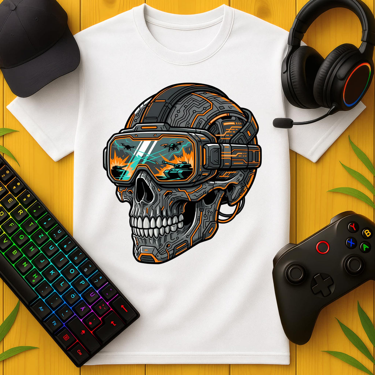 Techno Skull T-Shirt