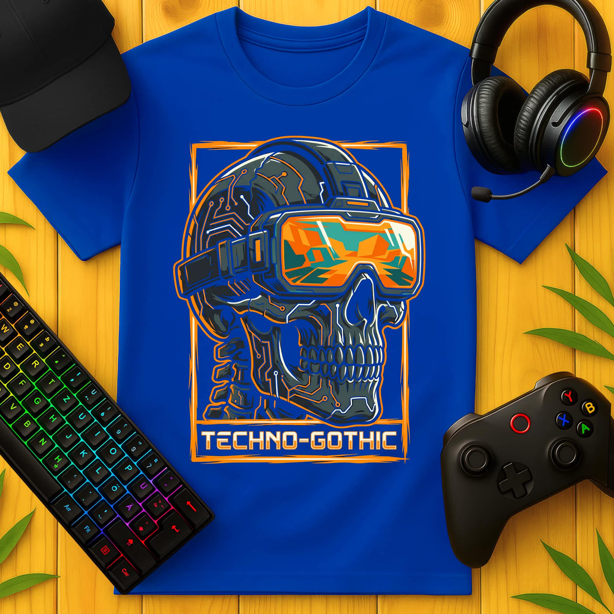 Techno Gothic Frame T-Shirt